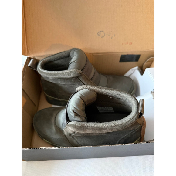 NWT Sorel Women's Out N About Plus Mid Boot Rain Waterproof Green Camo Size 7 - Picture 6 of 13